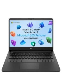 HP 14s-dq0518sa 14in Intel Celeron 4GB 128GB Windows 11s Laptop
