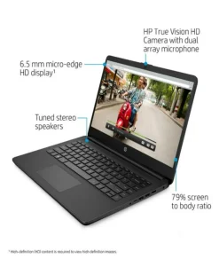 HP 14s-dq0518sa 14in Intel Celeron 4GB 128GB Windows 11s Laptop