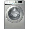 Indesit BWE 81496X SV UK, 8kg, 1400rpm, Washing Machine - Silver