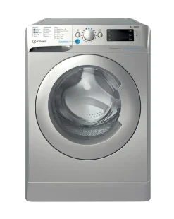 Indesit BWE 81496X SV UK, 8kg, 1400rpm, Washing Machine - Silver
