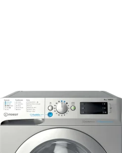 Indesit BWE 81496X SV UK, 8kg, 1400rpm, Washing Machine - Silver