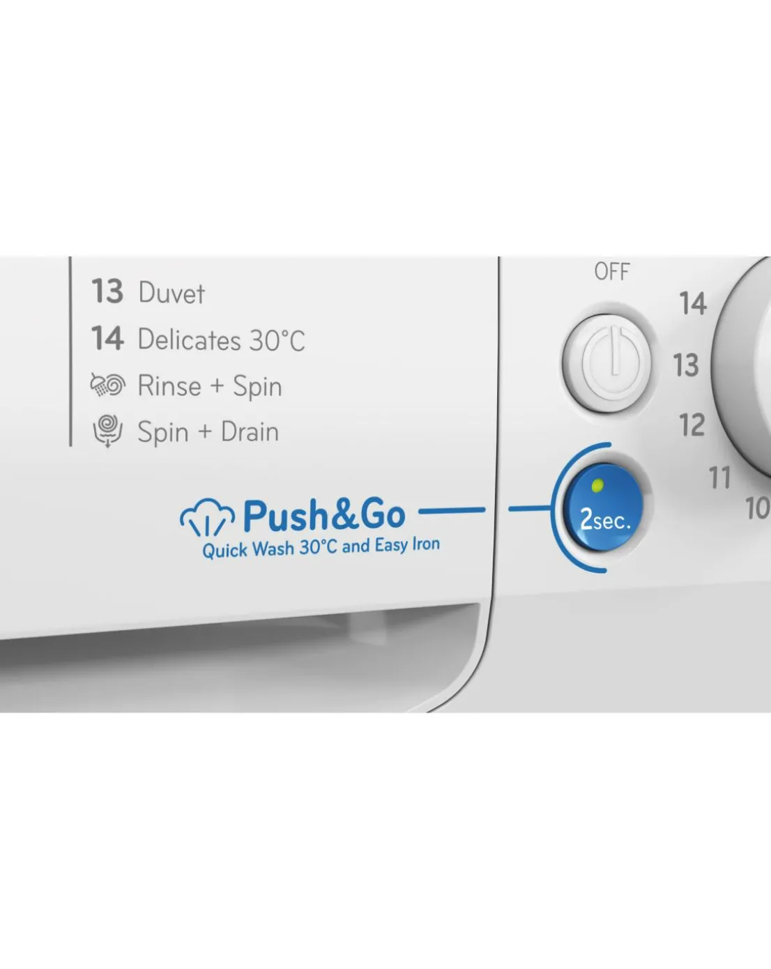 Indesit BWE 111496X WV UK 11kg, 1400rpm, Washing Machine - White