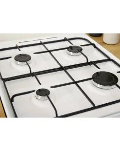 Indesit Cloe ID5G00KMW Gas Twin Cavity 50cm Cooker White + Installation