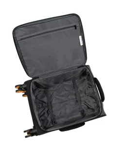 IT Luggage Duo-Tone Cabin Suitcase - Pewter & Black