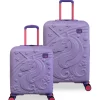 IT Luggage Mystical Kids Eco 2pc Suitcase Set - Lavender