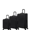 IT Luggage The Lite 3pc Suitcase Set - Black