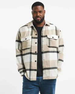 Jack & Jones Bradley Ollie Overshirt - Crockery
