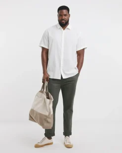 Jack & Jones Breeze Linen Shirt - White