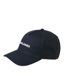 Jack & Jones Logo Baseball Cap - Navy