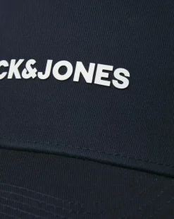 Jack & Jones Logo Baseball Cap - Navy