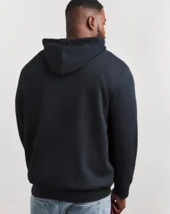 Jack & Jones Logo Hoodie - Navy