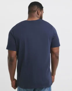 Jack & Jones Peak Short Sleeve Crew Neck T-Shirt - Navy