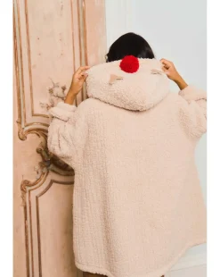 Jim Jam the Label Oversized Reindeer Hoodie