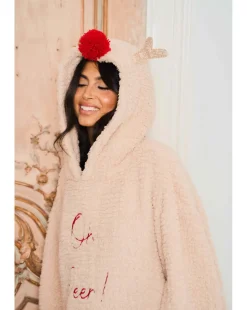 Jim Jam the Label Oversized Reindeer Hoodie