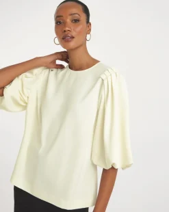 Joanna Hope Puff Sleeve Blouse