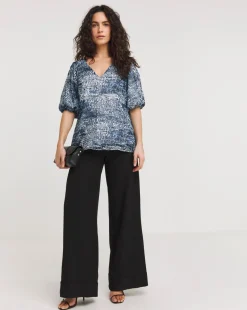 Joanna Hope Puff Sleeve Blouse