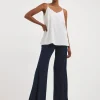 Joanna Hope Regular Navy Palazzo Trouser