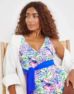 Joe Browns Animal Floral Non Wired Swimsuit