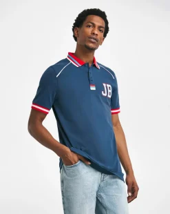 Joe Browns Badged Polo Shirt Long Length