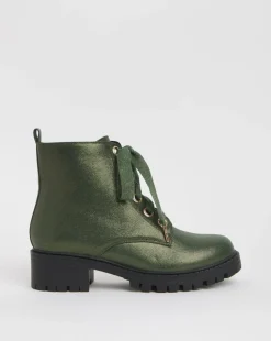 Joe Browns Chunky Lace Up Boot Extra Wide Fit