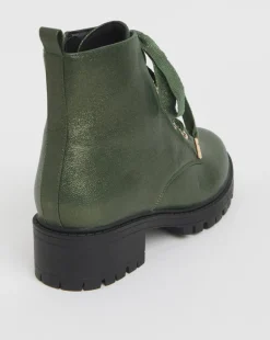 Joe Browns Chunky Lace Up Boot Extra Wide Fit