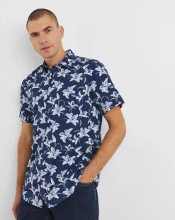 Joe Browns Cool In Floral Shirt Long Length