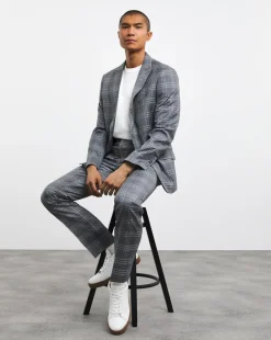 Joe Browns Grey Check Suit Trouser