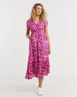Joe Browns Hannah Animal Midaxi Dress
