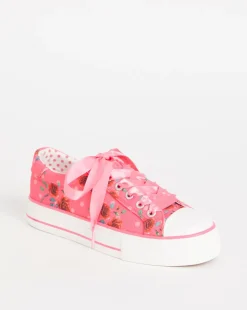 Joe Browns Lace Up Platform Trainers Wide Fit