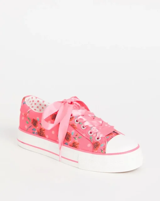 Joe Browns Lace Up Platform Trainers Wide Fit