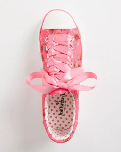 Joe Browns Lace Up Platform Trainers Wide Fit