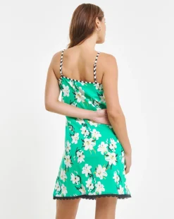Joe Browns Lily Print Chemise Green Print