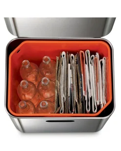 Joseph Joseph 60L Bin Stainless Steel