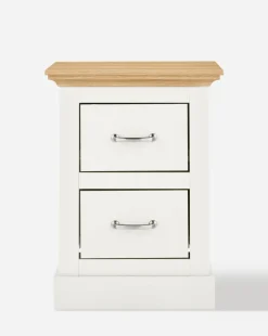 Julipa Ashford 2 Drawer Bedside Table