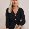 Julipa Crochet Button Down Cardigan