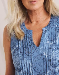 Julipa Jersey Pintuck Top