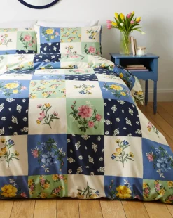 Julipa Patchwork Floral Duvet Set