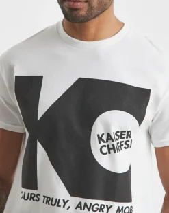 Kaiser Cheifs Graphic Band T-Shirt - White