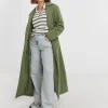 Khaki Reversible Hybrid Coat