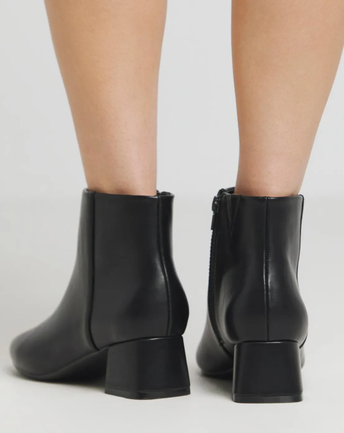 Kit Low Block Heel Ankle Boots Extra Wide EEE Fit