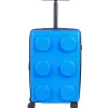 LEGO Brick Cabin Suitcase - Bright Blue