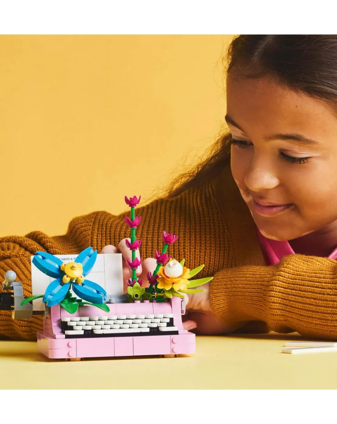 LEGO Creator 3in1 Typewriter with Flowers Toy Playset 31169