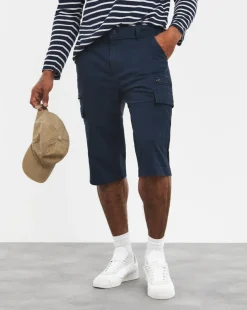 3/4 Length Twill Cargo Short