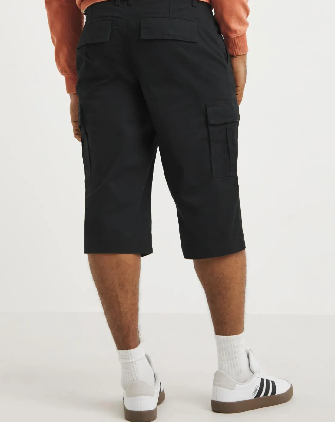 3/4 Length Twill Cargo Short