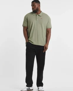 Levi's Short Sleeve Housemark Pique Polo - Green