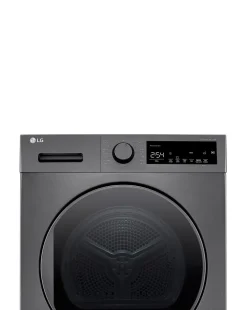 LG FDT208S 8kg Heat Pump Tumble Dryer Dark Silver - A++ Rated