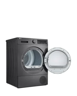 LG FDT208S 8kg Heat Pump Tumble Dryer Dark Silver - A++ Rated