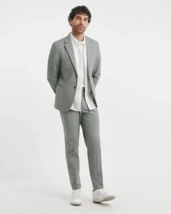 Lightweight Cotton Stretch Pocket Blazer