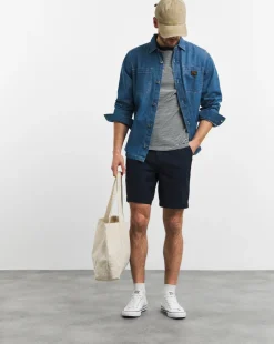 Linen Blend Chino Short