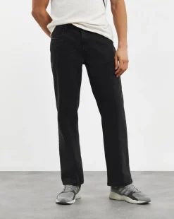 Loose Fit Stretch Jean Black